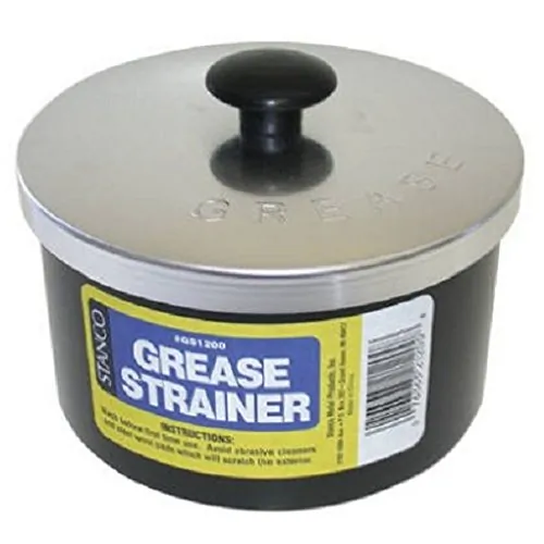 STANCO METAL PRODUCTS PESTEGS1200 — Stanco Metal Products GS1200 Grease Strainer