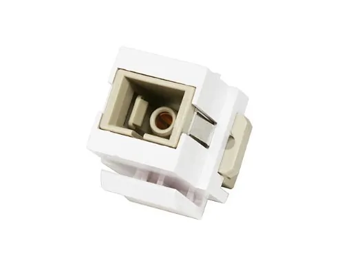 Monoprice 2876 — KEYSTONE JACK - MODULAR SC (WHITE)