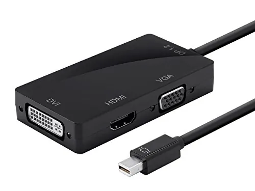 Monoprice 12802 — DP 1.2A TO HDMI, DVI, VGA PASSIVE ADAPTR