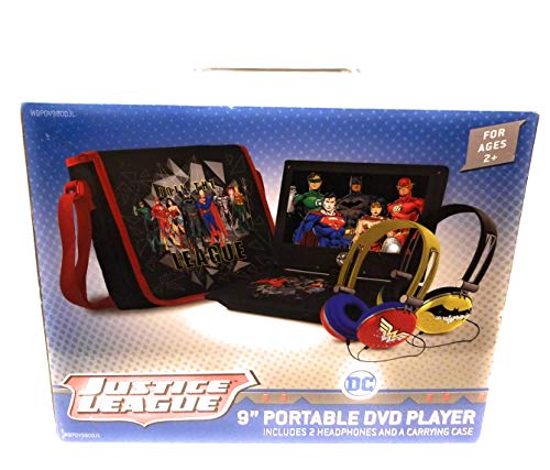 Ematic WBPDV9800JL - Justice League 9 Portable DVD