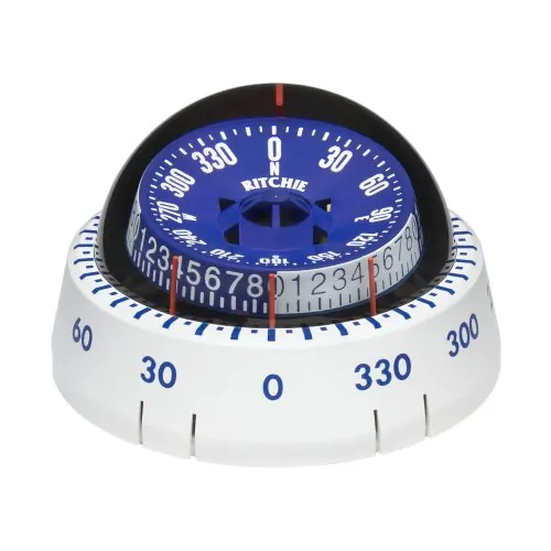 Ritchie XP-98W — Ritchie XP-98W X-Port Tactician Compass - Surface Mount - White