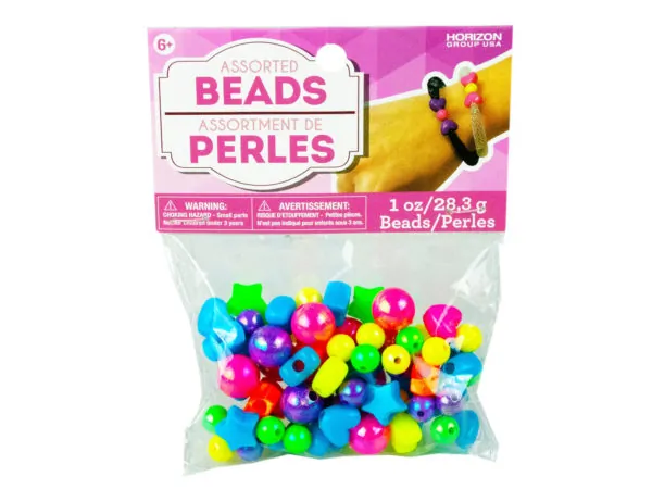 bulk buys KM253 - Colorful Assorted Fashion Beads for Creative Kids
