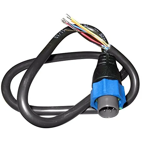 Lowrance NWCWR-52357 — Lowrance 000-10046-001 Pigtail Bare Wires To Blue Connector