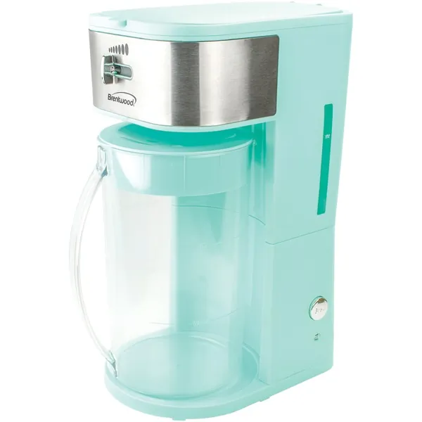 Brentwood KT-2150BL — Brentwood Iced Tea and Coffee Maker in Blue with 64 Ounce Pitcher