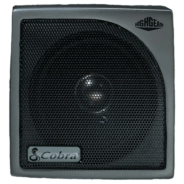 COBRA ELECTRONICS CBRHGS100 — HIGHGEAR EXTERNAL SPEAKER