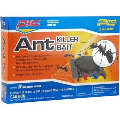 PIC PEPCOPLASBON — PIC(R) PLASBON Plastic Ant-Killing Systems, 12 pk