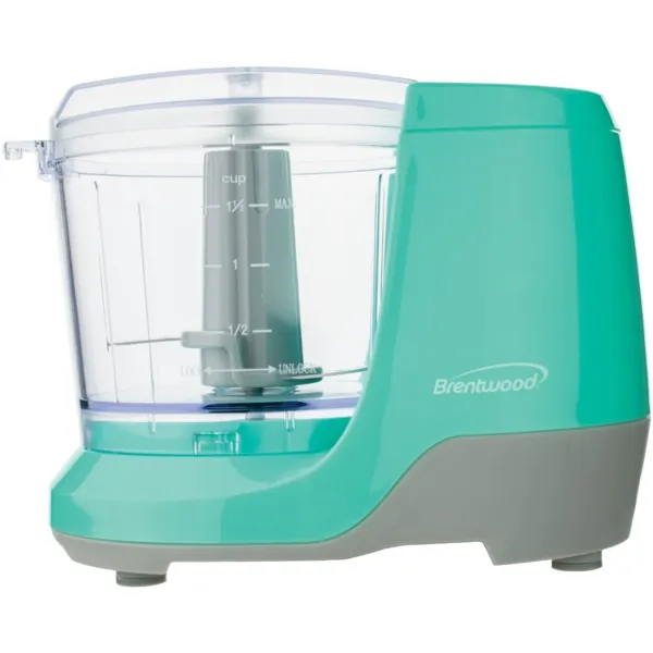 Brentwood MC-109BL — Brentwood 1.5 Cup Mini Food Chopper in Blue