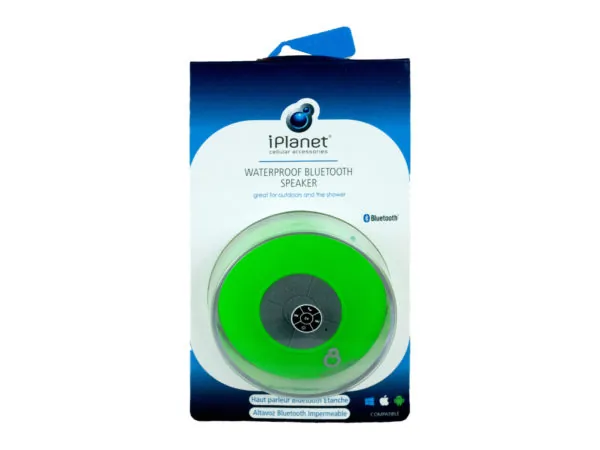 bulk buys EN386 - Compact Green Waterproof Bluetooth Speaker for Outdoor Use