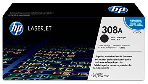 HP Q2670A — HP Q2670A Black Laser Toner Cartridge for Color LaserJet 3500/3700 Printers