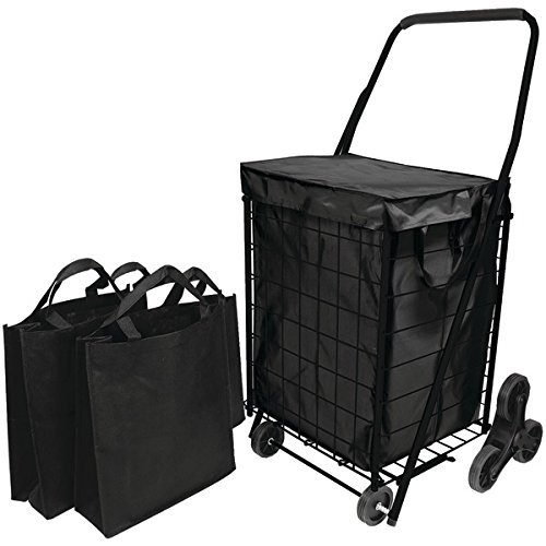 HELPING HAND RA47137 - Helping Hand Stair Climb Cart With Liner &amp; 2 Bags HBCLFQ