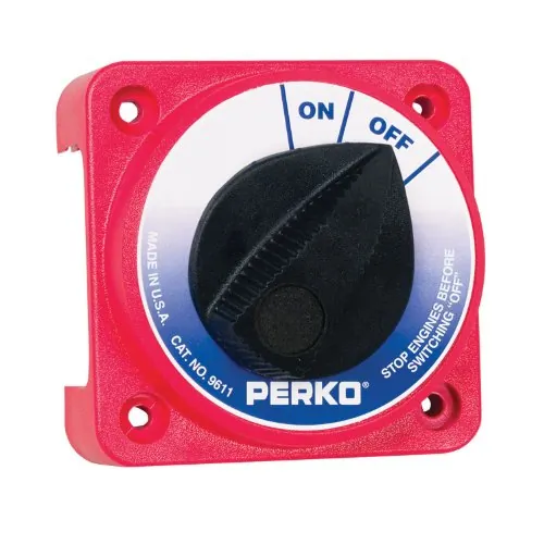 Perko 9611DP — Perko 9611DP Compact Medium Duty Main Battery Disconnect Switch