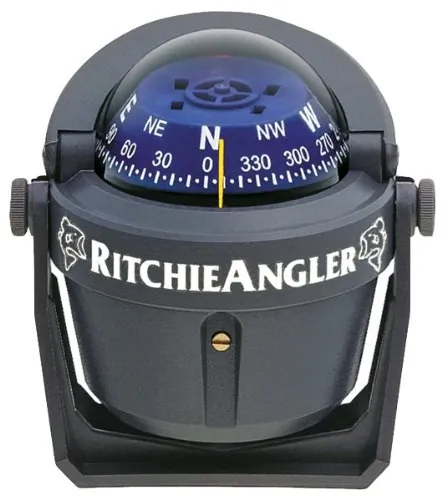 Ritchie RA-91 — Ritchie RA-91 RitchieAngler Compass - Bracket Mount - Gray