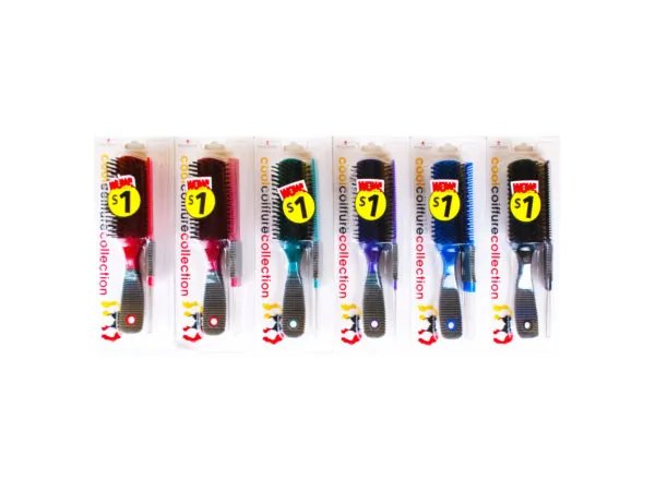 bulk buys KL691 - Gianna Bianchi 2-Piece Hairbrush and Comb Set