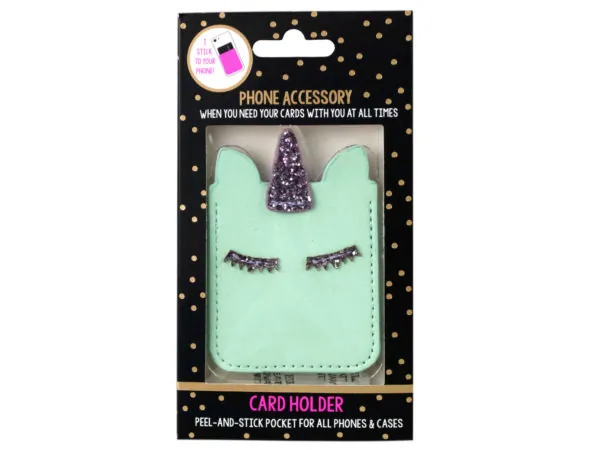 Bulk Buys OP943 — Unicorn Phone Card Holder Sticker