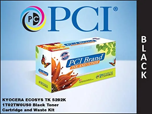 PCI TK-5282K-PCI — PCI BRAND COMPATIBLE KYOCERA-MITA TK-5282K 1T02TW0US0 BLACK TONER CARTRIDGE WITH