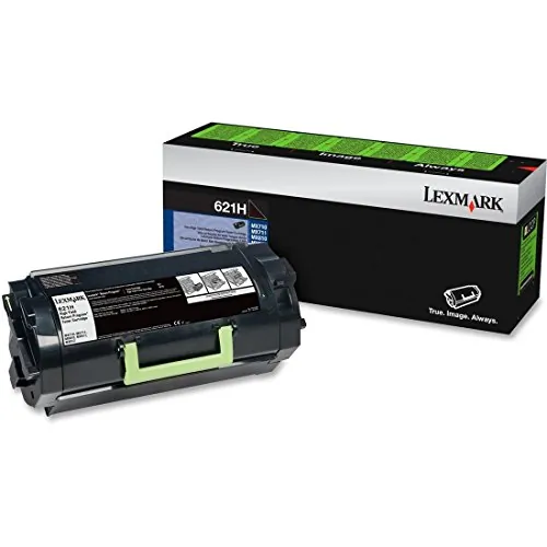 Lexmark 62D1H00 — Lexmark Unison 621H Toner Cartridge - Laser - High Yield - 25000 Pages - Black - 1 Each