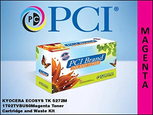 PCI TK5272M-PCI — PCI BRAND COMPATIBLE KYOCERA-MITA TK-5272M 1T02TVBUS0 MAGENTA TONER CARTRIDGE WI
