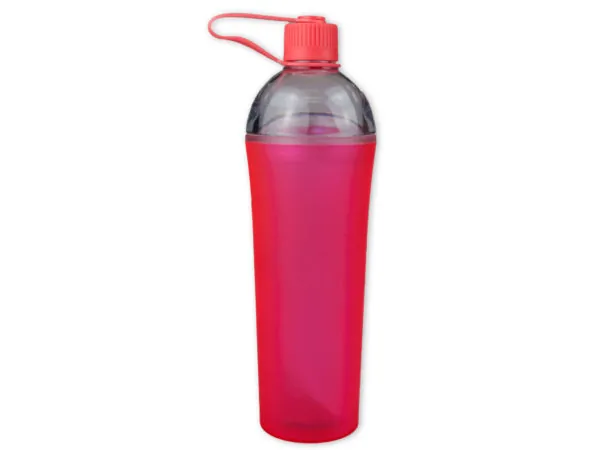 Bulk Buys HC364 — Neon Pink 24 oz Double Wall Water Bottle