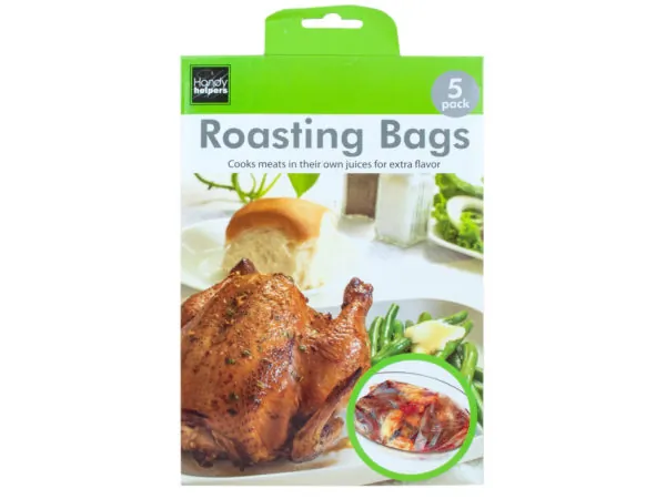 Bulk Buys HX454 — Premium 5 Pack Roasting Bags for Flavorful Cooking