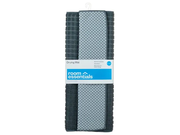 bulk buys KL697 - Absorbent Grey Drying Mat - 15in x 20in