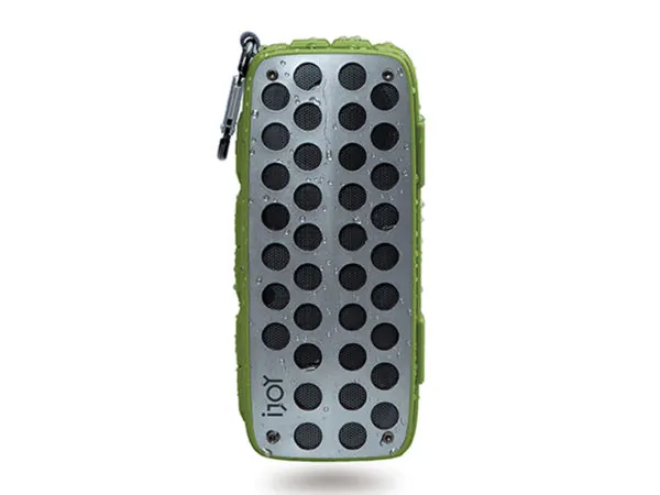 bulk buys EN493 - iJoy Splashproof Bluetooth Speaker - Rugged Green Design