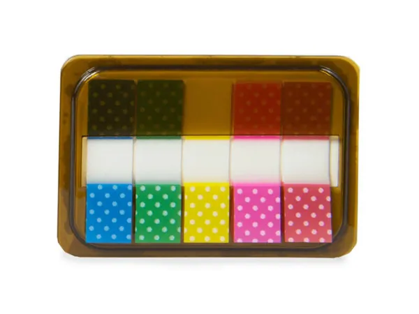 Bulk Buys CI140 — Colorful Mini Sticky Page Markers - 5 Sets, 20 Sheets