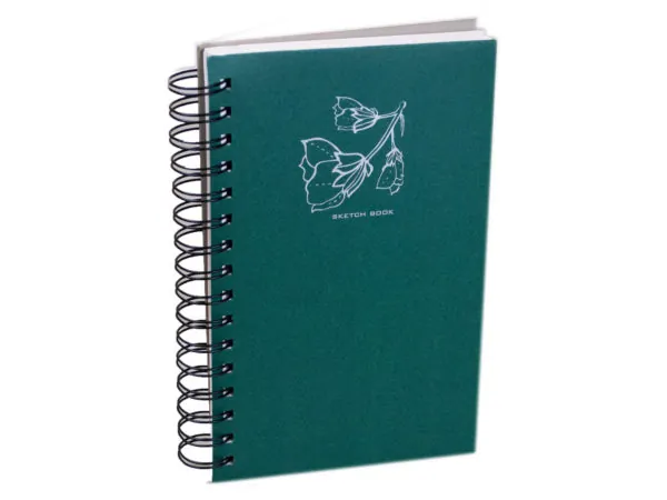 Bulk Buys CI109 — Forest Vibrant Art Sketchbook - 80 Sheets Wirebound