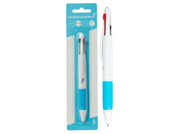 Bulk Buys CI205 — 4-in-1 Multi-Color Pen - Perfect for Color-Coded Notes