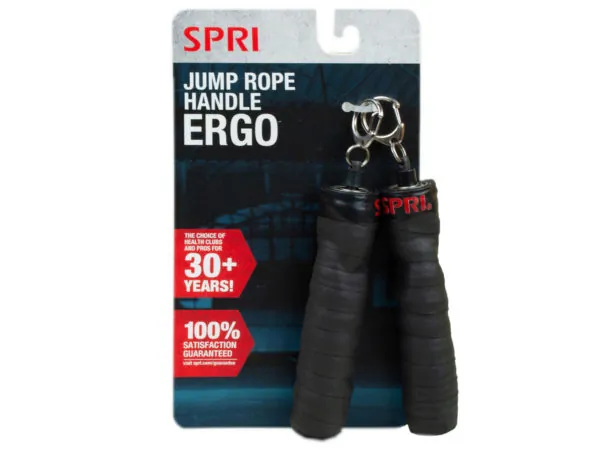 Bulk Buys FD179 — SPRI Ergonomic Jump Rope Handles for Optimal Performance