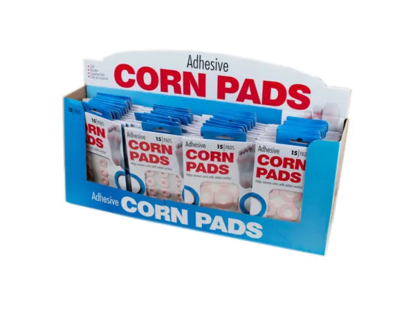 bulk buys HX463 - Comfort Corn Pads - Assorted Sizes, 15 Pack