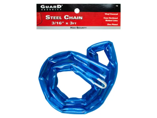 bulk buys LL270 - Guard Security Heavy Duty 3 Ft Steel Chain Lock