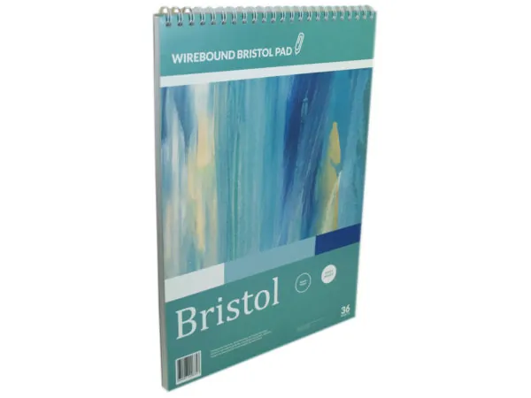 Bulk Buys CI106 — A3 Heavyweight Wirebound Bristol Sketch Pad - 36 Sheets