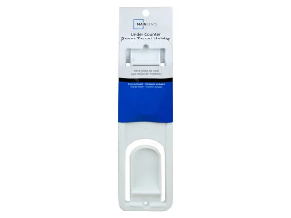 Bulk Buys KL762 — Easy Mount Paper Towel Holder - Under Counter Design