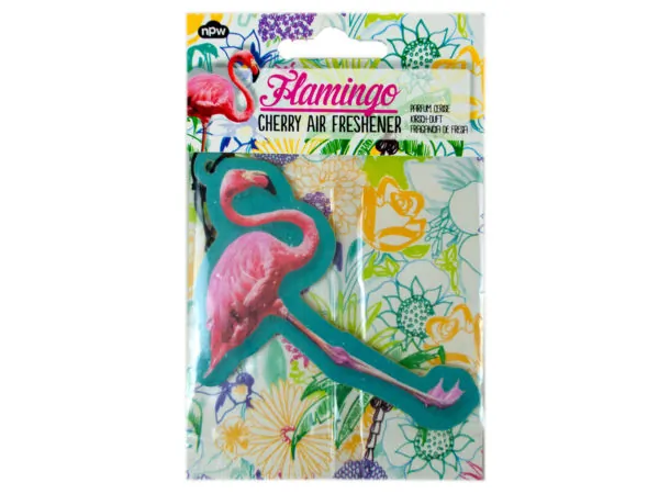 Bulk Buys MK224 — Tropical Flamingo Car Air Freshener - Summer Scent