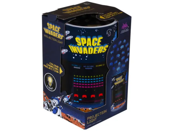 bulk buys CH263 - Color-Changing Space Invaders Projection Light