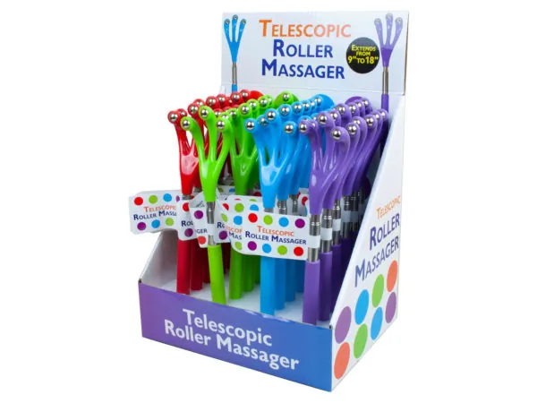 Bulk Buys FB427 — Adjustable Roller Massager for Pain Relief Display