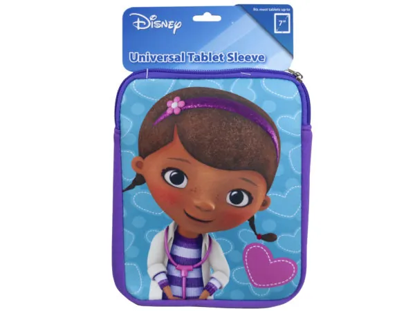 bulk buys EN537 - Disney Doc McStuffins 7 Tablet Sleeve for Kids