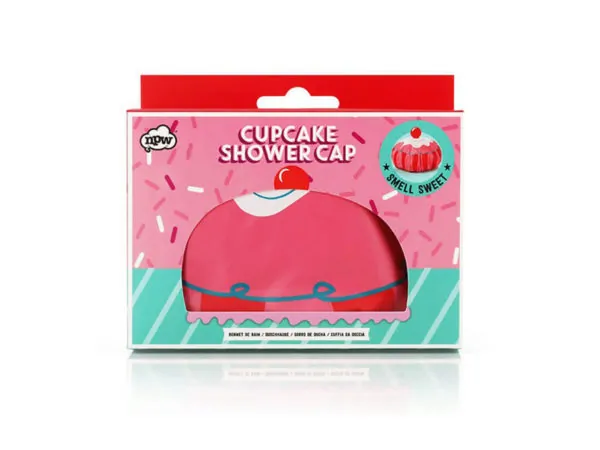 Bulk Buys BB742 — Charming Cupcake Shower Cap for Stylish Hair Protection