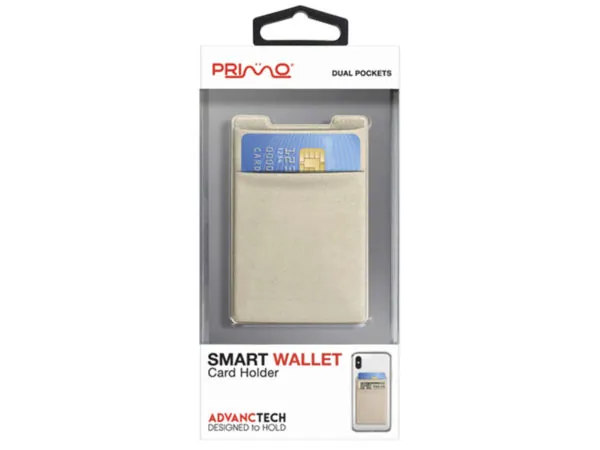 bulk buys EN607 - Gold Dual Pocket Smart Wallet for Phones