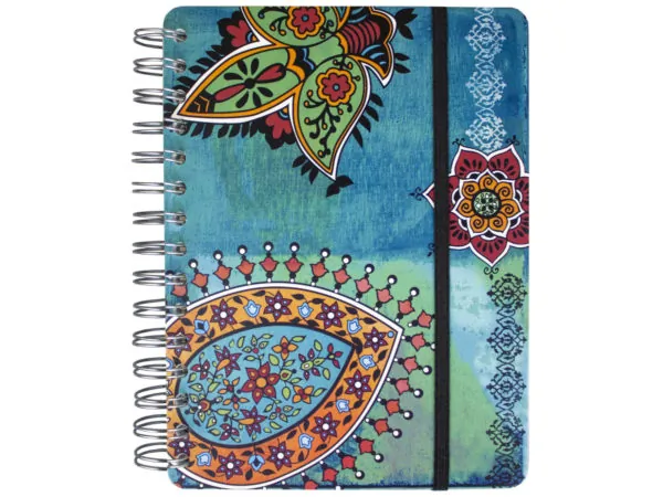 Bulk Buys CS078 — Karen Foster Mystique Floral Spiral Journal