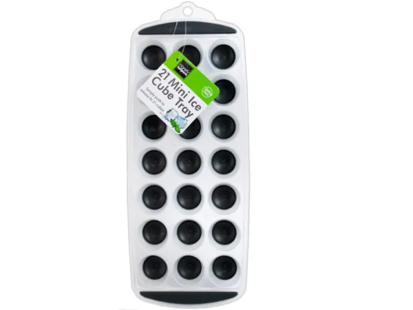Bulk Buys GE110 — Round Pop Out Ice Cube Tray with Easy Release Design