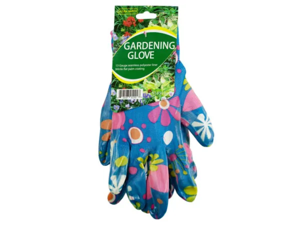 bulk buys BB732 - Durable Gardening Gloves - Assorted Colors for Every Gardene
