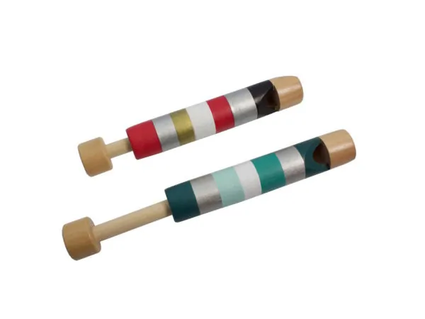 bulk buys SC666 - Classic Wooden Slide Whistle - Fun Musical Toy