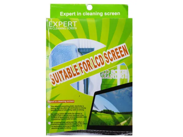 bulk buys CS059 - Premium LCD Screen Cleaning Kit