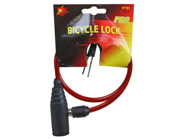 bulk buys GE411 - Heavy-Duty Bicycle Lock with Dual Keys for Security