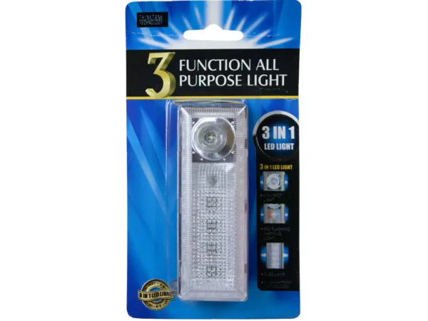 bulk buys KM319 - Compact 3-in-1 Emergency Light Tool