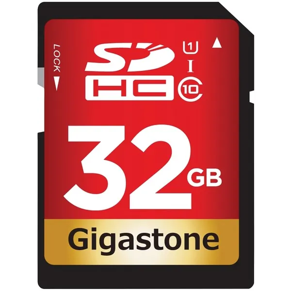 GIGASTONE GS-SDHC80U1-32GB-R — Gigastone GS-SDHC80U1-32GB-R Prime Series SDHC Card (32GB)