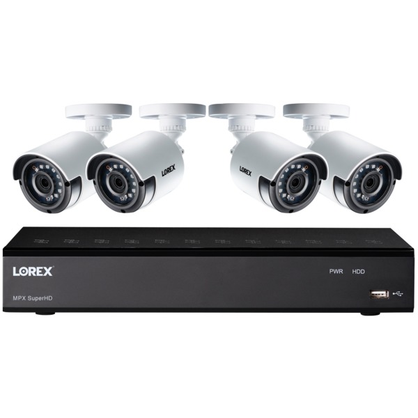 LOREX LHA41041TC4B - 4CH 4X4MP BLLT CAM SYS
