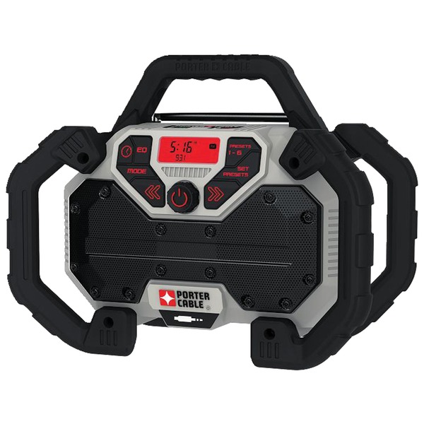 PORTER CABLE RA48781 - Porter-cable 20-volt Max* Dual-power Jobsite Charging Radio 