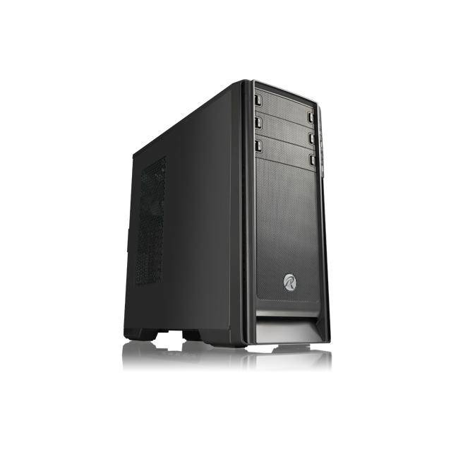 RAIJINTEK 0R200001 - RAIJINTEK AGOS No Power Supply ATX Mid Tower (Black)